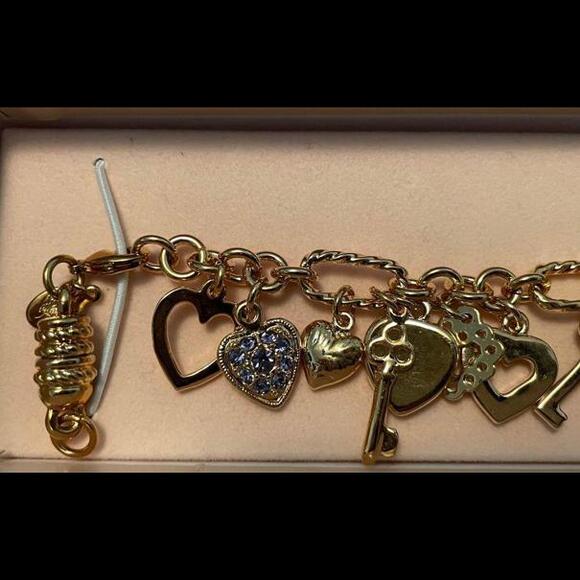 BNIB Vintage Kirk Foley Charm Bracelet - Picture 2 of 6